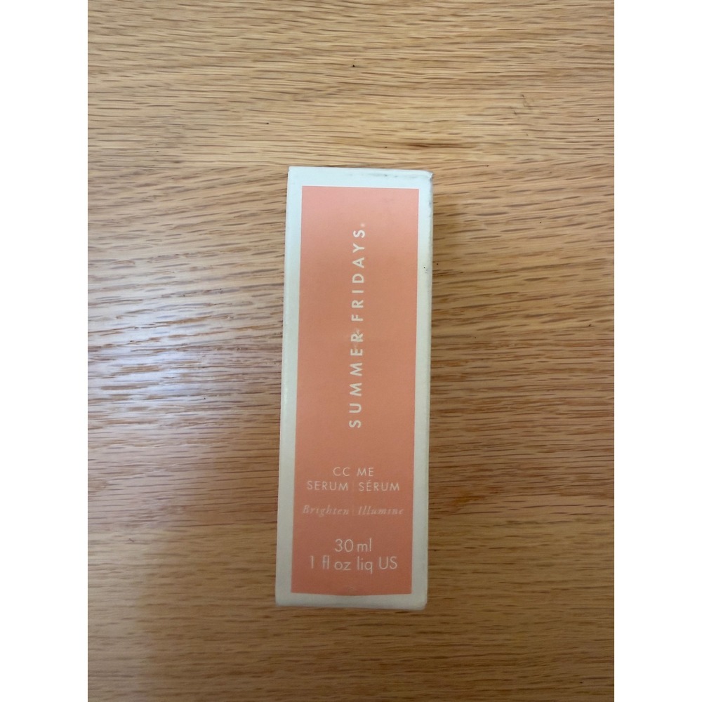 SUMMER FRIDAYS CC Me Vitamin C Serum Unisex Peach Brightening 30ml 1oz